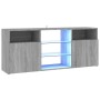 TV-Schrank mit LED-Leuchten Sonomagrau 120x30x50 cm von vidaXL, TV-Möbel - Ref: Foro24-815715, Preis: 95,52 €, Rabatt: %