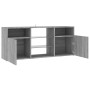 TV cabinet with LED lights Sonoma gray 120x30x50 cm by vidaXL, TV Furniture - Ref: Foro24-815715, Price: 101,85 €, Discount: %