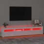 TV stand with bright white LED lights 210x35x40 cm by vidaXL, TV Furniture - Ref: Foro24-3152734, Price: 194,24 €, Discount: %