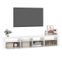 TV stand with bright white LED lights 210x35x40 cm by vidaXL, TV Furniture - Ref: Foro24-3152734, Price: 194,24 €, Discount: %