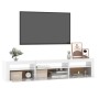 TV cabinet with bright white LED lights 195x35x40 cm by vidaXL, TV Furniture - Ref: Foro24-3152742, Price: 208,01 €, Discount: %