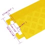 Floor cable protector ramp 4 pcs yellow 98.5 cm by vidaXL, Road and traffic signs - Ref: Foro24-150969, Price: 37,69 €, Disco...