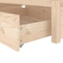 Bed frame with drawers 100x200 cm by vidaXL, Beds and slatted bases - Ref: Foro24-3103468, Price: 181,89 €, Discount: %