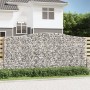 Gabion baskets 10 units, arched shape, iron, 400x50x180/200cm. by vidaXL, Pots and planters - Ref: Foro24-3146016, Price: 2,0...