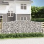 Gabion baskets 20 units, arched shape, iron, 400x50x140/160cm by vidaXL, Pots and planters - Ref: Foro24-3145992, Price: 3,00...