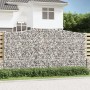 Gabion baskets 5 pcs arc shape iron 400x50x200/220 cm by vidaXL, Pots and planters - Ref: Foro24-3146024, Price: 1,00 €, Disc...