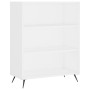 Aparador alto madera contrachapada blanco 69,5x34x180 cm de vidaXL, Aparadores - Ref: Foro24-3196043, Precio: 127,09 €, Descu...