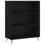 Tall black plywood sideboard 69.5x34x180 cm by vidaXL, Sideboards - Ref: Foro24-3196044, Price: 123,02 €, Discount: %