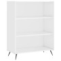 Aparador alto madera contrachapada blanco brillo 69,5x34x180 cm de vidaXL, Aparadores - Ref: Foro24-3196045, Precio: 127,16 €...