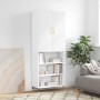 Aparador alto madera contrachapada blanco 69,5x34x180 cm de vidaXL, Aparadores - Ref: Foro24-3196051, Precio: 128,03 €, Descu...