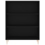 Tall black plywood sideboard 69.5x34x180 cm by vidaXL, Sideboards - Ref: Foro24-3196060, Price: 133,68 €, Discount: %