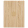 High oak-colored plywood sideboard 69.5x34x180 cm by vidaXL, Sideboards - Ref: Foro24-3196062, Price: 113,92 €, Discount: %