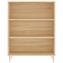 High oak-colored plywood sideboard 69.5x34x180 cm by vidaXL, Sideboards - Ref: Foro24-3196062, Price: 113,92 €, Discount: %