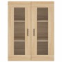 Aparador alto madera contrachapada color roble 69,5x34x180 cm de vidaXL, Aparadores - Ref: Foro24-3198420, Precio: 200,69 €, ...