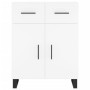 Tall white plywood sideboard 69.5x34x180 cm by vidaXL, Sideboards - Ref: Foro24-3198553, Price: 205,11 €, Discount: %