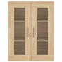 Aparador alto madera contrachapada color roble 69,5x34x180 cm de vidaXL, Aparadores - Ref: Foro24-3198556, Precio: 195,12 €, ...