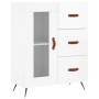 Tall white glossy plywood sideboard 69.5x34x180 cm by vidaXL, Sideboards - Ref: Foro24-3198571, Price: 183,68 €, Discount: %