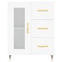 Hohes weißes Sperrholz-Sideboard 69,5 x 34 x 180 cm von vidaXL, Sideboards - Ref: Foro24-3198577, Preis: 195,99 €, Rabatt: %