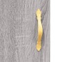 Aparador alto madera contrachapada gris sonoma 69,5x34x180 cm de vidaXL, Aparadores - Ref: Foro24-3198583, Precio: 177,37 €, ...