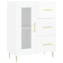 High glossy white plywood sideboard 69.5x34x180 cm by vidaXL, Sideboards - Ref: Foro24-3198587, Price: 212,34 €, Discount: %