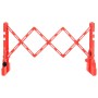 Red folding traffic barrier 210x50x105 cm by vidaXL, Road and traffic signs - Ref: Foro24-150989, Price: 160,85 €, Discount: %