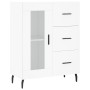 Tall white plywood sideboard 69.5x34x180 cm by vidaXL, Sideboards - Ref: Foro24-3198609, Price: 178,50 €, Discount: %