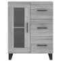 Hohes Sideboard Sonoma graues Sperrholz 69,5x34x180 cm von vidaXL, Sideboards - Ref: Foro24-3198623, Preis: 197,17 €, Rabatt: %