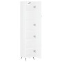 High glossy white plywood sideboard 34.5x34x180 cm by vidaXL, Sideboards - Ref: Foro24-3198763, Price: 105,31 €, Discount: %