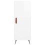 High glossy white plywood sideboard 34.5x34x180 cm by vidaXL, Sideboards - Ref: Foro24-3198763, Price: 105,31 €, Discount: %