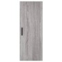 Aparador alto madera contrachapada gris Sonoma 34,5x34x180 cm de vidaXL, Aparadores - Ref: Foro24-3198799, Precio: 104,89 €, ...