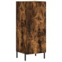 Aparador de madera contrachapada roble ahumado 34,5x34x180 cm de vidaXL, Aparadores - Ref: Foro24-3198798, Precio: 101,72 €, ...