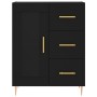 Tall black plywood sideboard 69.5x34x180 cm by vidaXL, Sideboards - Ref: Foro24-3189494, Price: 160,37 €, Discount: %