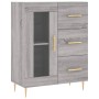 Aparador alto madera contrachapada gris sonoma 69,5x34x180 cm de vidaXL, Aparadores - Ref: Foro24-3189499, Precio: 153,94 €, ...