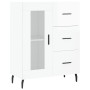 High glossy white plywood sideboard 69.5x34x180 cm by vidaXL, Sideboards - Ref: Foro24-3189527, Price: 154,99 €, Discount: %