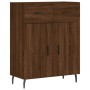 Hohes Sideboard aus braunem Eichensperrholz, 69,5 x 34 x 180 cm von vidaXL, Sideboards - Ref: Foro24-3200536, Preis: 163,68 €...