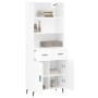 High glossy white plywood sideboard 69.5x34x180 cm by vidaXL, Sideboards - Ref: Foro24-3200531, Price: 142,99 €, Discount: %