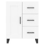 Aparador alto madera contrachapada blanco 69,5x34x180 cm de vidaXL, Aparadores - Ref: Foro24-3196035, Precio: 174,40 €, Descu...