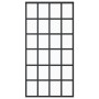 ESG glass and black aluminum sliding door 102x205 cm by vidaXL, Doors - Ref: Foro24-151022, Price: 261,98 €, Discount: %