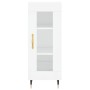 Tall white glossy plywood sideboard 34.5x34x180 cm by vidaXL, Sideboards - Ref: Foro24-3199411, Price: 105,28 €, Discount: %