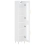 Tall white plywood sideboard 34.5x34x180 cm by vidaXL, Sideboards - Ref: Foro24-3199417, Price: 99,27 €, Discount: %