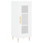 Tall white plywood sideboard 34.5x34x180 cm by vidaXL, Sideboards - Ref: Foro24-3199417, Price: 99,27 €, Discount: %