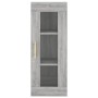 Aparador alto madera contrachapada gris Sonoma 34,5x34x180 cm de vidaXL, Aparadores - Ref: Foro24-3199423, Precio: 98,88 €, D...