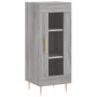 Aparador alto madera contrachapada gris Sonoma 34,5x34x180 cm de vidaXL, Aparadores - Ref: Foro24-3199423, Precio: 98,88 €, D...