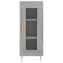 Aparador alto madera contrachapada gris Sonoma 34,5x34x180 cm de vidaXL, Aparadores - Ref: Foro24-3199423, Precio: 98,88 €, D...