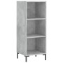 Concrete gray plywood sideboard 34.5x34x180 cm by vidaXL, Sideboards - Ref: Foro24-3198981, Price: 82,69 €, Discount: %