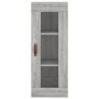 Aparador alto madera contrachapada gris Sonoma 34,5x34x180 cm de vidaXL, Aparadores - Ref: Foro24-3199407, Precio: 99,99 €, D...