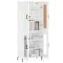 Tall white plywood sideboard 69.5x34x180 cm by vidaXL, Sideboards - Ref: Foro24-3199617, Price: 148,16 €, Discount: %