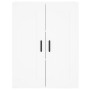 Aparador alto madera contrachapada blanco 69,5x34x180 cm de vidaXL, Aparadores - Ref: Foro24-3199753, Precio: 178,49 €, Descu...