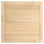 Wardrobe door slats 4 pcs pine wood 39.5x39.4 cm by vidaXL, cabinet doors - Ref: Foro24-151108, Price: 44,29 €, Discount: %