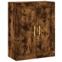 Tall smoked oak plywood highboard 69.5x34x180 cm by vidaXL, Sideboards - Ref: Foro24-3199870, Price: 141,59 €, Discount: %